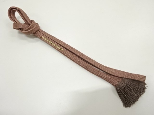 JAPANESE KIMONO / TWISTED TASSEL HAND-TIED OBIJIME